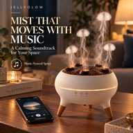 JellyGlow music-synced mist diffuser in a cozy room thumbnail